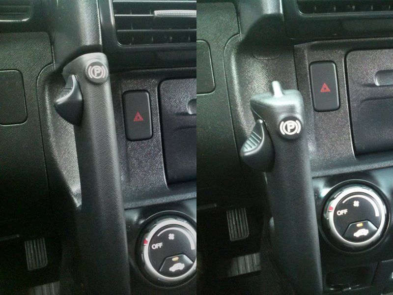 CRV Parking Brake Mechanical Malarkey