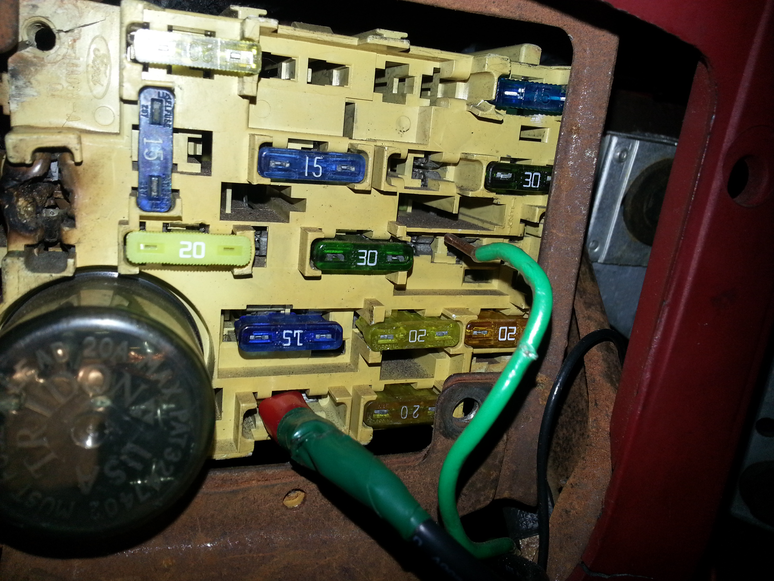 My Truck: Brake Light Switch Wiring | Mechanical Malarkey, image size:3264x2448
